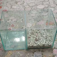 آکواریوم سالم طول 48 و عرض 27 دو تیکه