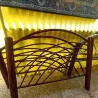 دو عدد تخت یکنفره فلزی|تخت و سرویس خواب|اهواز, باغ شیخ|دیوار