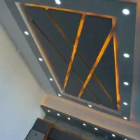 سقف کاذب کناف .کلیک. پی وی سی