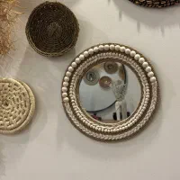 دیوارکوب آینه مهره