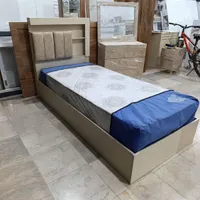 تخت خواب یک نفره ملامینه و ضد خش شرکتی|تخت و سرویس خواب|تهران, شهرک ابوذر|دیوار