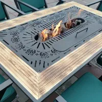 انواع میز و صندلی و‌ آتشدان