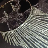 گردنبند فول نگین ریسه ای|بدلیجات|مشهد, توس (بلوار توس)|دیوار