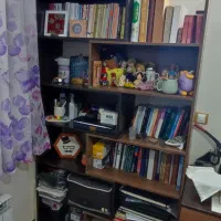 کتابخانه قفسه جا کتابی -قفسه دکور