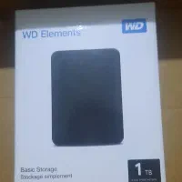 هارد اکسترنال ۱ ترابایت وسترن دیجیتال (WD)|قطعات و لوازم جانبی رایانه|تهران, افسریه شمالی|دیوار