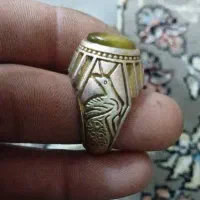 انگشتر   نگین الماس  ۱۶ گرم