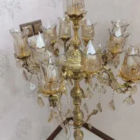 لوستر کنار سالنی برنز|لوستر و چراغ آویز|قم, شهرک قدس|دیوار