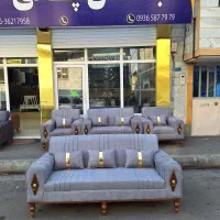 مبل۷نفره راحتی نیو اسکارلت|مبلمان خانگی و میز عسلی|قزوین, |دیوار