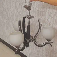 لوستر مجلسی|لوستر و چراغ آویز|شیراز, دکتر حسابی|دیوار