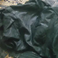 کاپشن چرم اصلی کمری سایزL|لباس|بیجار, |دیوار