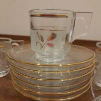 فنجان سنبل گندم لب طلا ایتالیایی دو میلیون ششصد