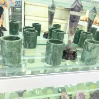 ظروف سنگ طبیعی یشم|کلکسیون اشیاء عتیقه|اصفهان, خرم|دیوار