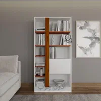 کتابخانه و قفسه کتاب مدل آبان