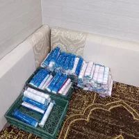 سفره یکبار مصرف.|ظروف نگهدارنده، پلاستیکی، یک‌بارمصرف|اهواز, کمپلو جنوبی|دیوار
