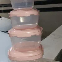 ظرف پلاستیکی ۴ تایی نو