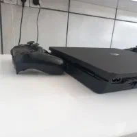 ps4 slim 1 ترابایت جفت دسته همراه با بازی