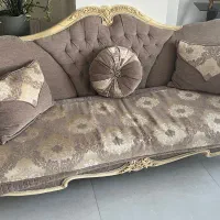 مبل چستر ۸ نفره + میز ناهار خوری ۸ نفره