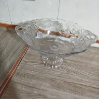 ظروف کریستالی و گل سرخی|ظروف سرو و پذیرایی|کرمان, |دیوار