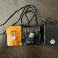 کیف چرم گردنی