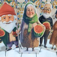 استند چوبی یلدایی|صنایع دستی و سایر لوازم تزئینی|رشت, هلال احمر|دیوار