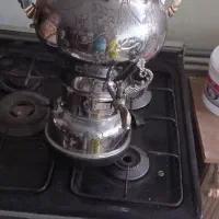 سماورگازی ۶لیتری درحدنو با۳۰تاسطل سالم|سماور، چای‌ساز، قهوه‌ساز|همدان, |دیوار