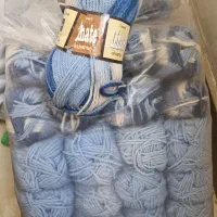 تعدادی کاموا ترک و ایرانی و میل بافتنی|لوازم خیاطی و بافتنی|گنبد کاووس, |دیوار