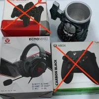 هدست و نقشه بازی و ماگ