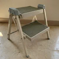 نردبان دو پله آهنی