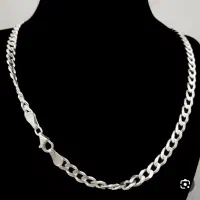 گردنبند نقره مردانه با اجرت عمده