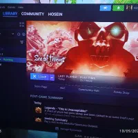 اکانت استیم بازی sea of thieves رو داره