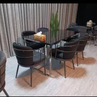 میزوصندلی پلانتر جگرکی‌ رستوران‌ کافی‌شاپ|میز و صندلی غذاخوری|اهواز, گلستان|دیوار