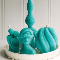 شمع ژورنالی و باکس گل شمع|صنایع دستی و سایر لوازم تزئینی|شاهینشهر, شهرک سایت|دیوار