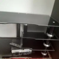 میزتلوزیون شیشه ای