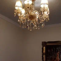 لوستر ۶ شاخه کاملا سالم|لوستر و چراغ آویز|تهران, میرداماد|دیوار