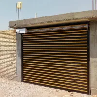 کرکره برقی اتوماتیک/رنگ مشکی و زرد کد 3319