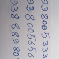 فروش فوری 3 عدد سیم کارت رند ایرانسل