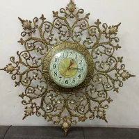 ساعت دیواری تمام برنجی سنگین وزن