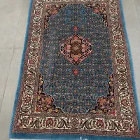 فرش دستباف (بساک) زرع نیم بیجار ۵۰ رج|فرش|مشکیندشت, |دیوار