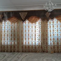 پرده|پرده، رانر، رومیزی|مهریز, |دیوار
