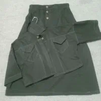 کت و دامن کتان