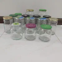 شیشه خیارشور و رب گوجه