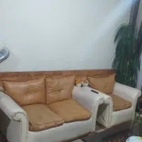 فروش مبل هفت نفره چرم اصل