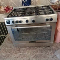 اجاق گازاستیل واجاق گاز هیئتی وقابلمه المینیومی نو