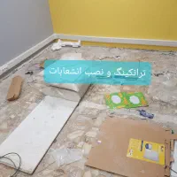 کابل‌کشی شبکه تلفن سانترال دوربین اکباتان شهرک غرب