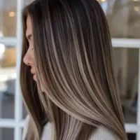 مدل خانم جهت رنگ مو