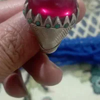 انگشتر قدیمی یاقوت آلمانی