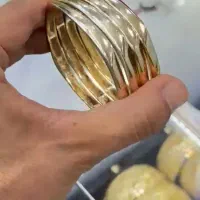 النگو رنگ ثابت ابکاری طلا‌‌‌‌‌..