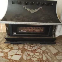 بخاری گازی طرح شومینه