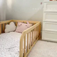 ساخت انواع تخت های چوب نراد|تخت و سرویس خواب|تالش, هشتپر|دیوار