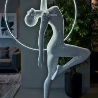 مجسمه آباژور جدید مانکن فایبرگلاس کنارسالنی